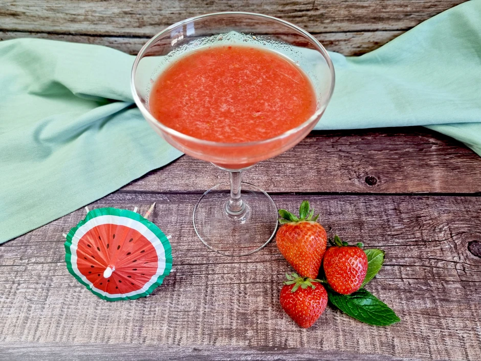 Virgin-Erdbeer-Daiquiri alkoholfrei