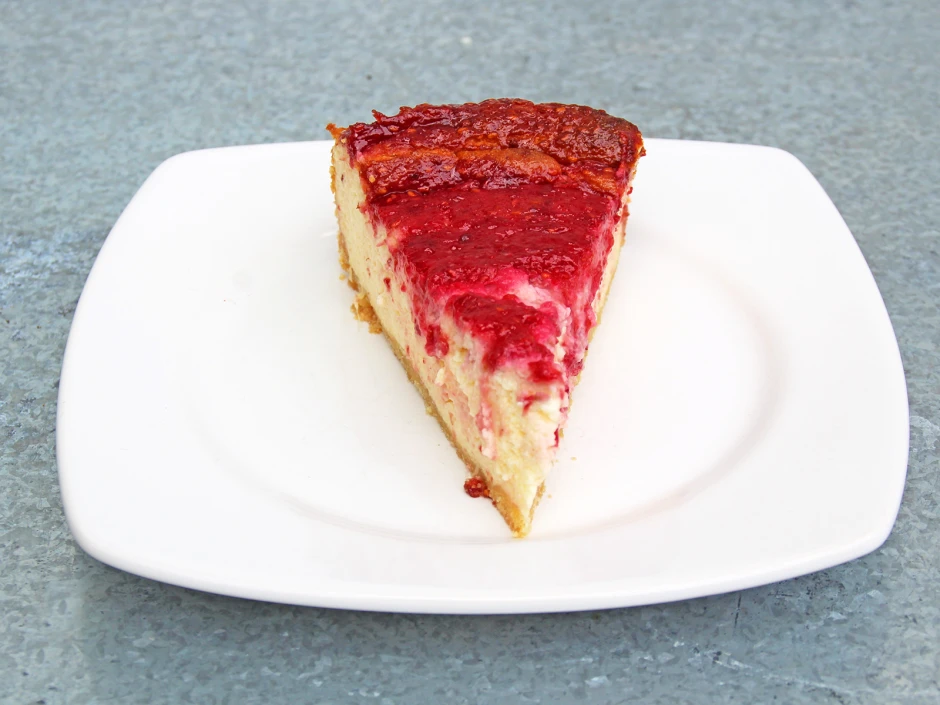 Himbeerkuchen mit Skyr