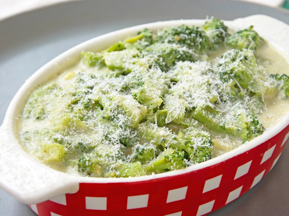 Brokkoliauflauf mit Kartoffeln