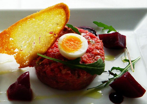 Scharfes Beef Tartare