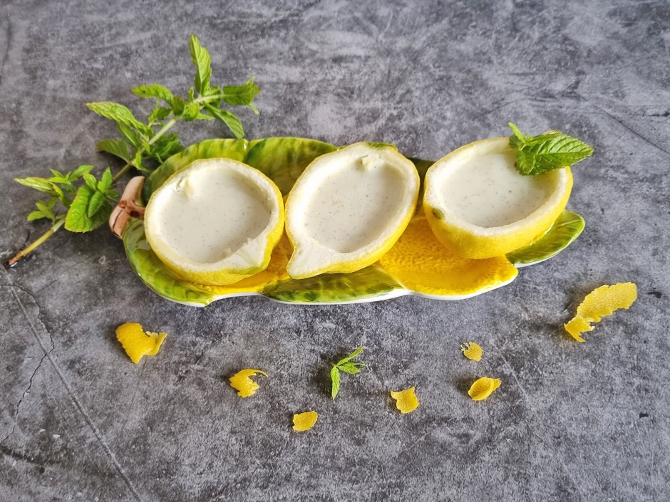 Gefüllte Limoncello Zitronen