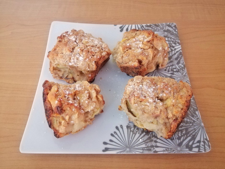 Apfelballen aus dem Camping-Backofen