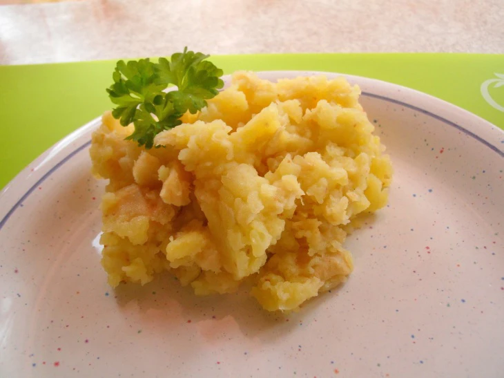 Topinambur-Kartoffel P&uuml;ree