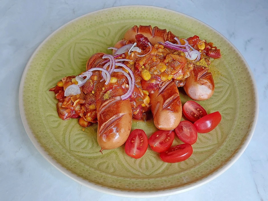 Currywurst Mexicana