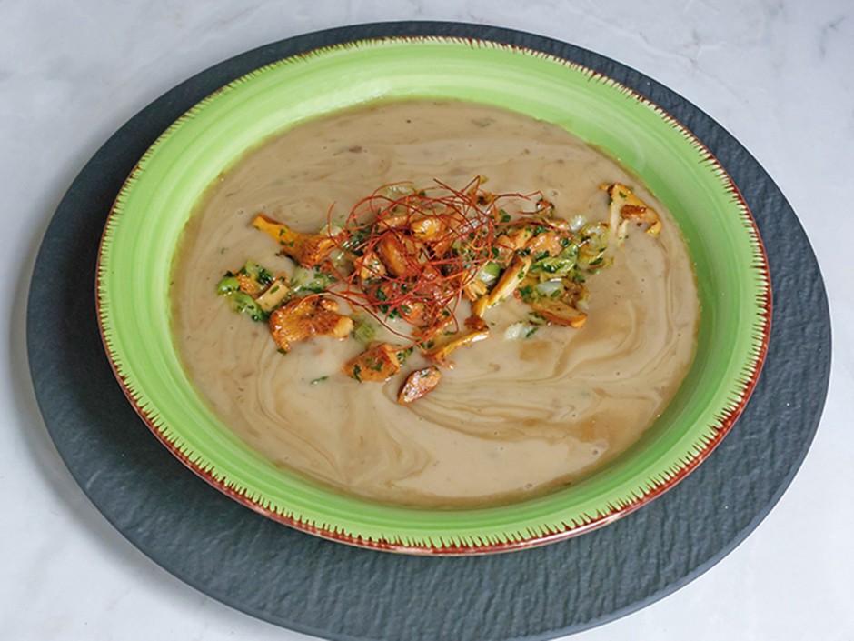 Schwammerl-Cremesuppe