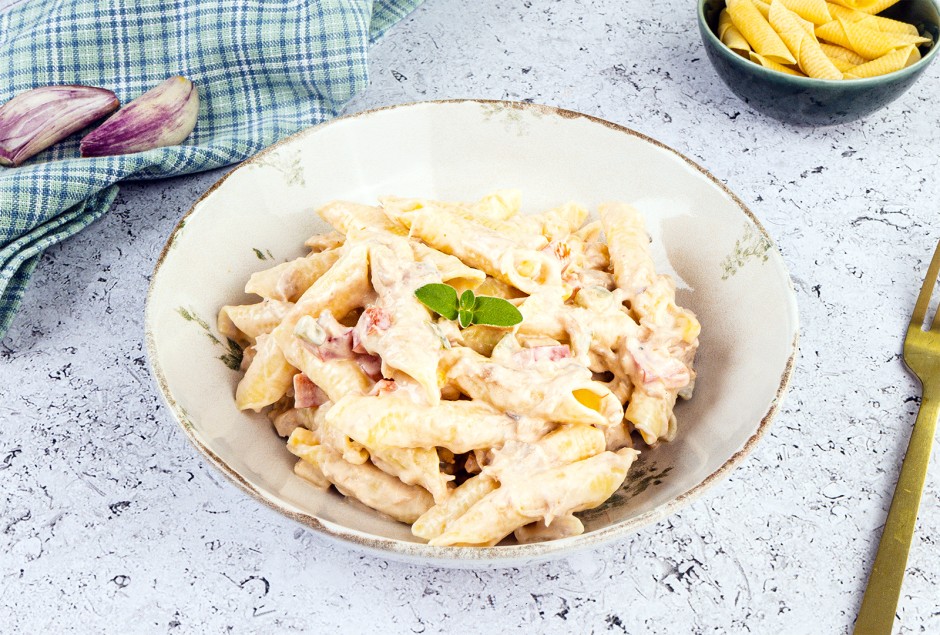 Nudelsalat mit Thunfisch