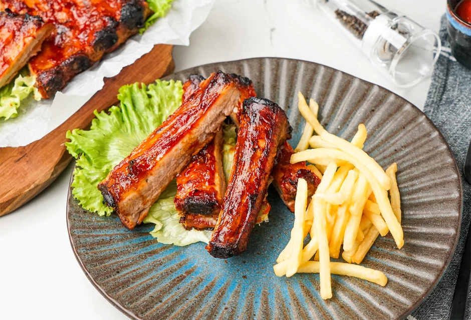 Spare-Ribs und Barbecue Marinade