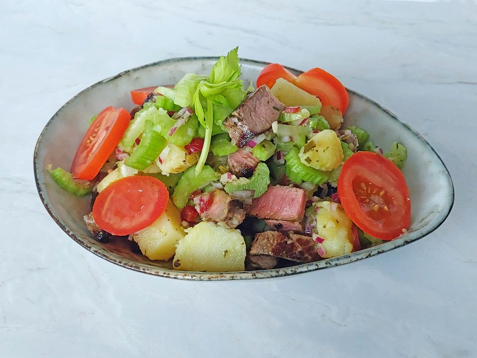 Erdäpfel-Rindfleischsalat