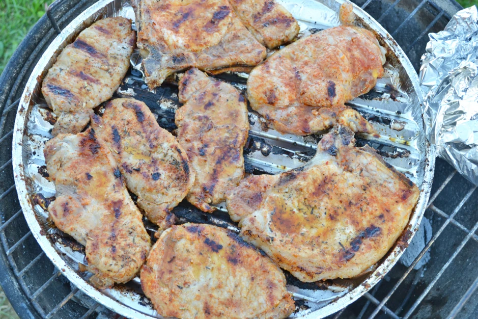 Kotelett vom Grill