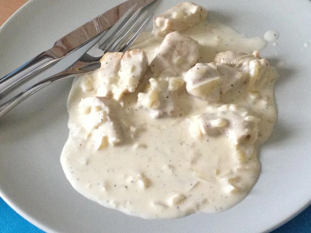 Putengeschnetzeltes in Estragonsauce
