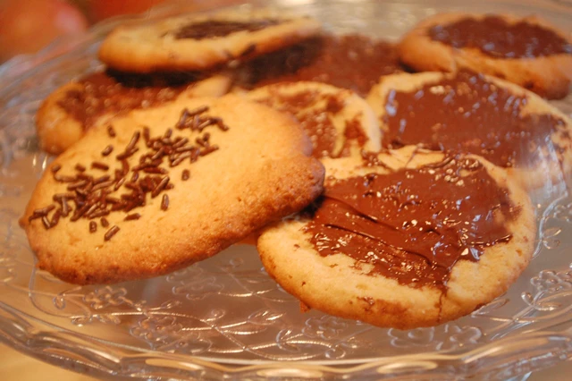 Erdnussbutterkekse