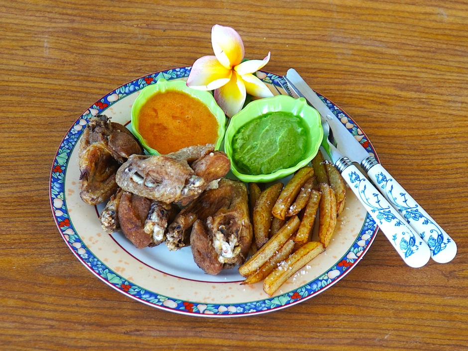 Knusprige H&uuml;hnerfl&uuml;gel alla Coco Loco