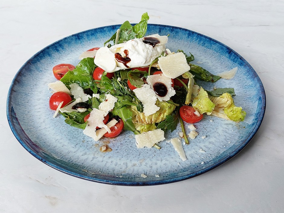 Cherrytomaten mit Burrata