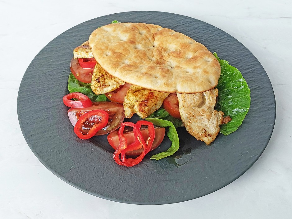 Panini-Brote mit Pute