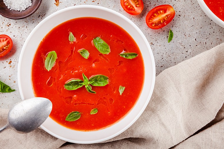 Kalte Tomatensuppe