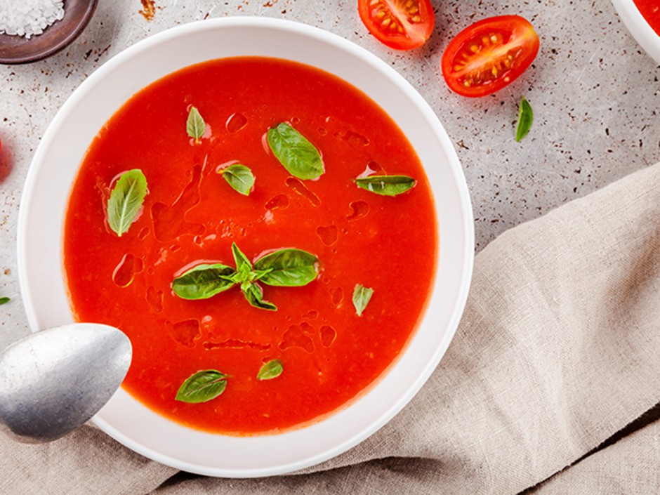 Kalte Tomatensuppe