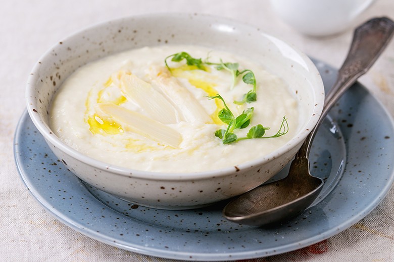Spargelcremesuppe