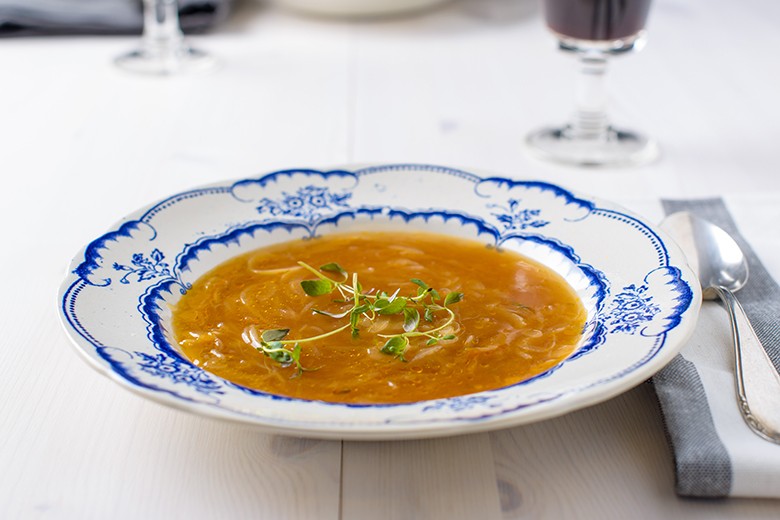 Zwiebelsuppe