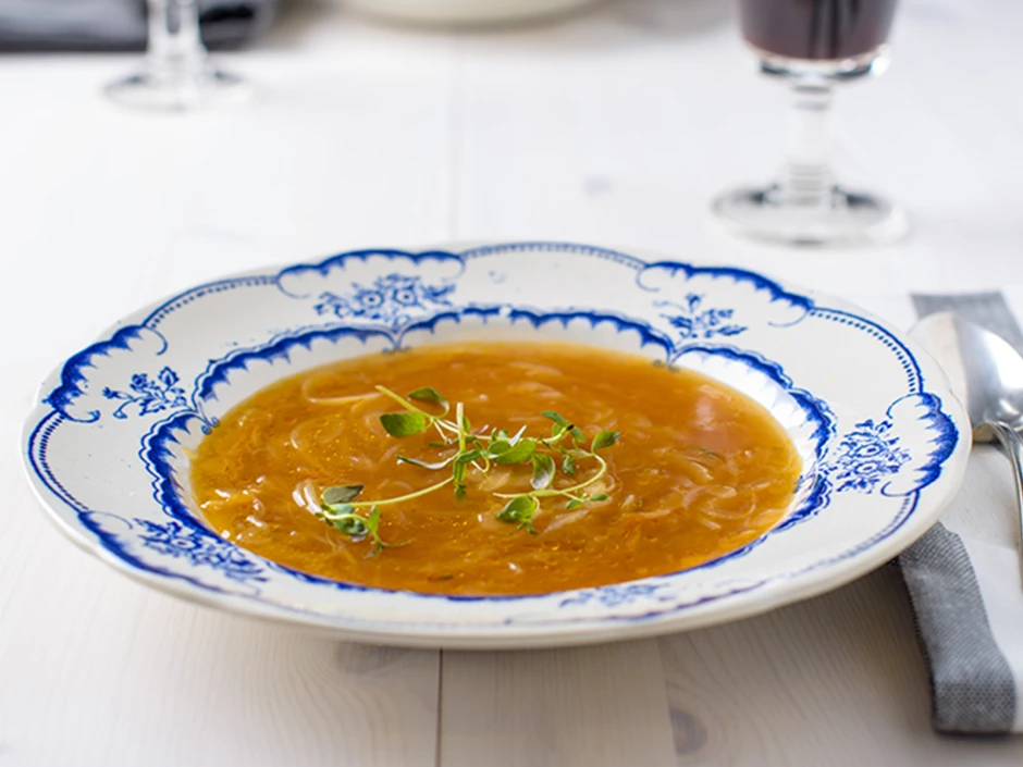 Zwiebelsuppe