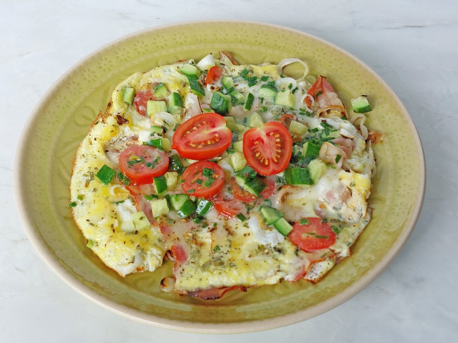 Zucchini-Omelette