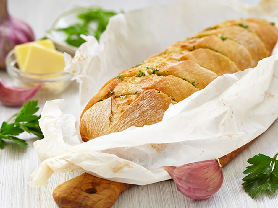 Knoblauch-Baguette