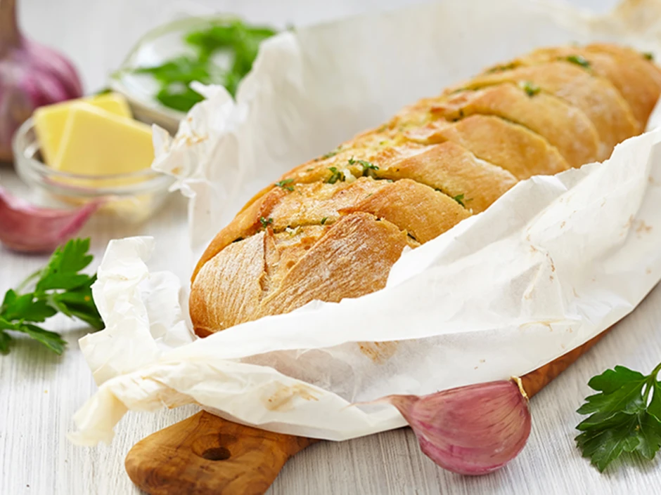 Knoblauch-Baguette