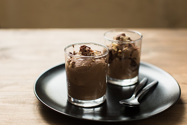 Mousse au chocolat mit Tofu