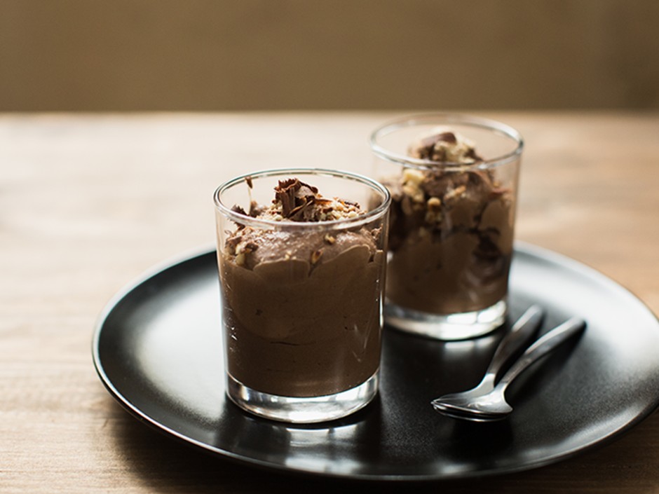 Mousse au chocolat mit Tofu