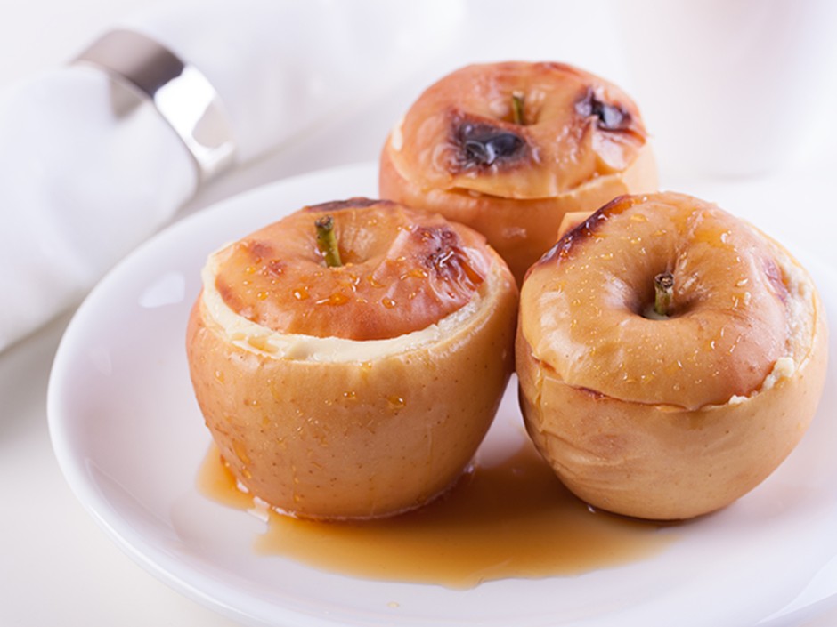 Bratäpfel mit Karamell