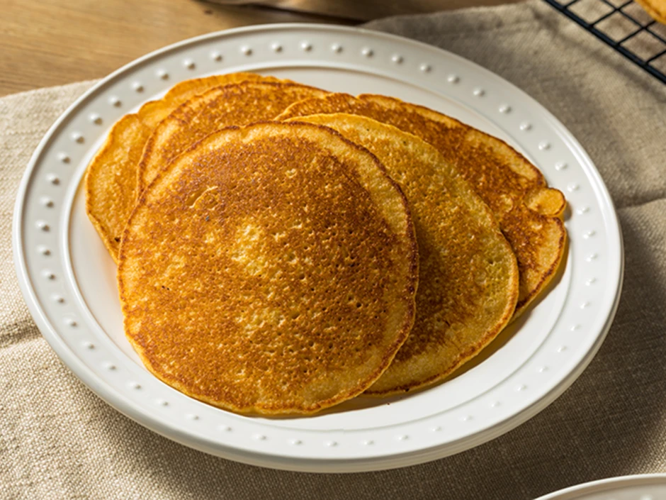 Pfannkuchen aus Maismehl