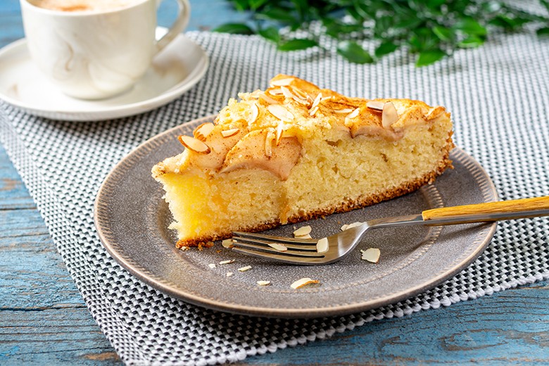 Versunkener Apfelkuchen