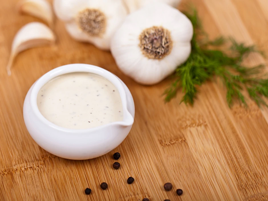 Einfache Knoblauch-Dip-Sauce
