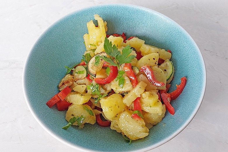 Kartoffel-Zucchini-Salat