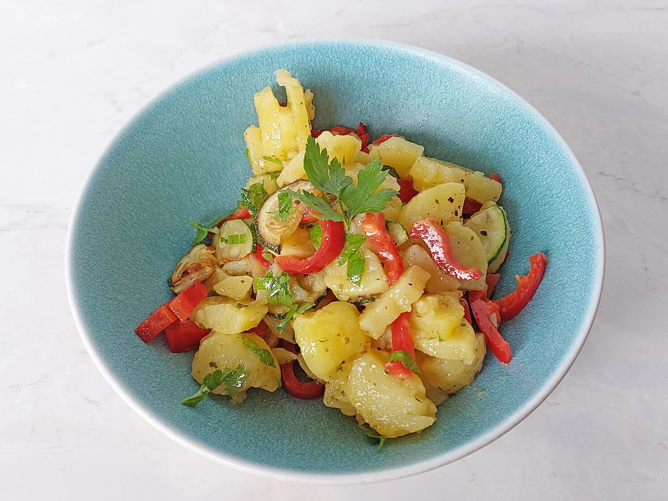 Kartoffel-Zucchini-Salat