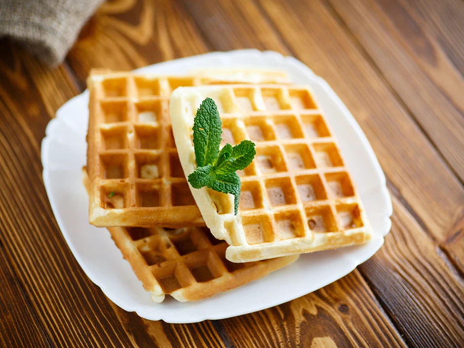 Buttermilchwaffeln