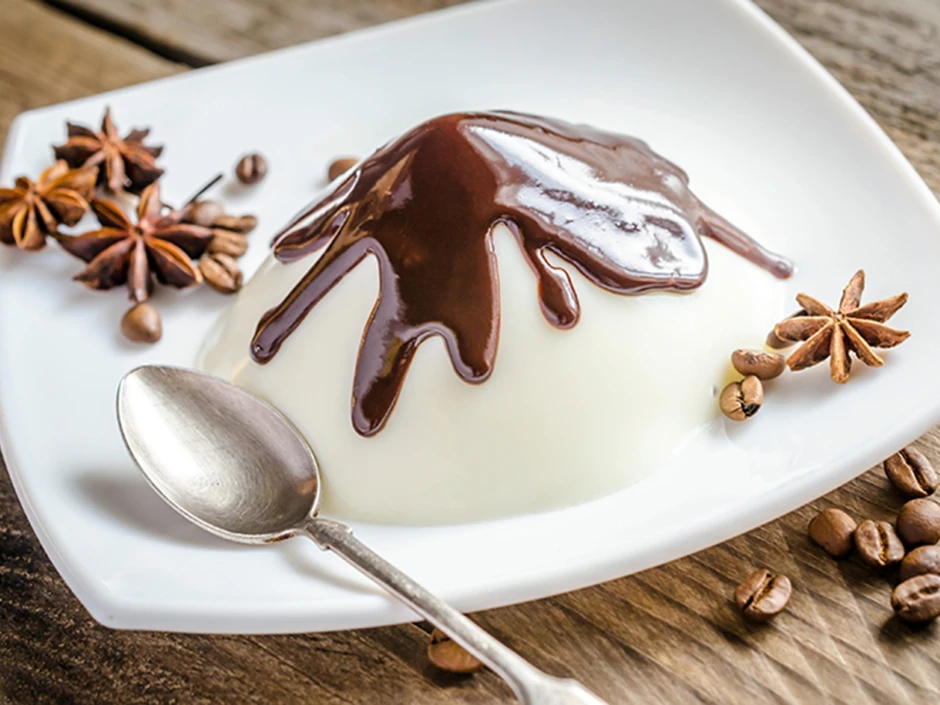 Cremige Panna Cotta