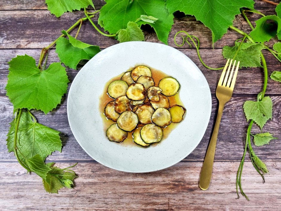 Marinierte Uhudler Zucchini