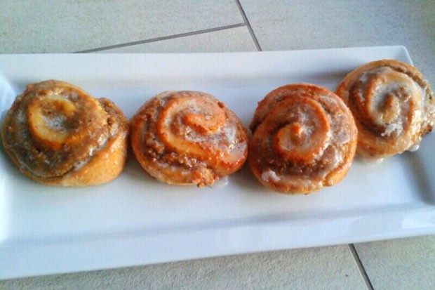 Süße Nussschnecken