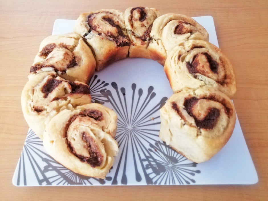 Zimtschnecken mit Backpulver aus dem Camping-Backofen