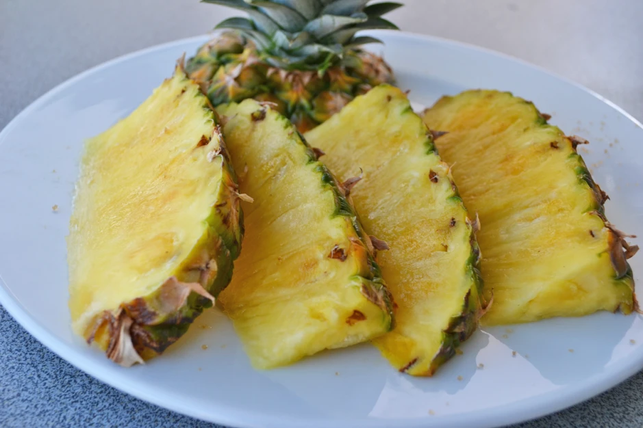 Gegrillte Ananas