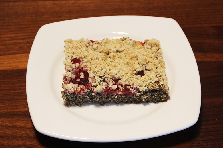 Brombeer-Mohnkuchen mit Streusel