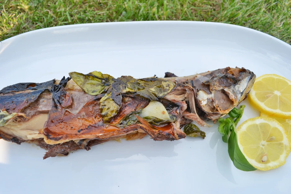 Gegrillte Makrele