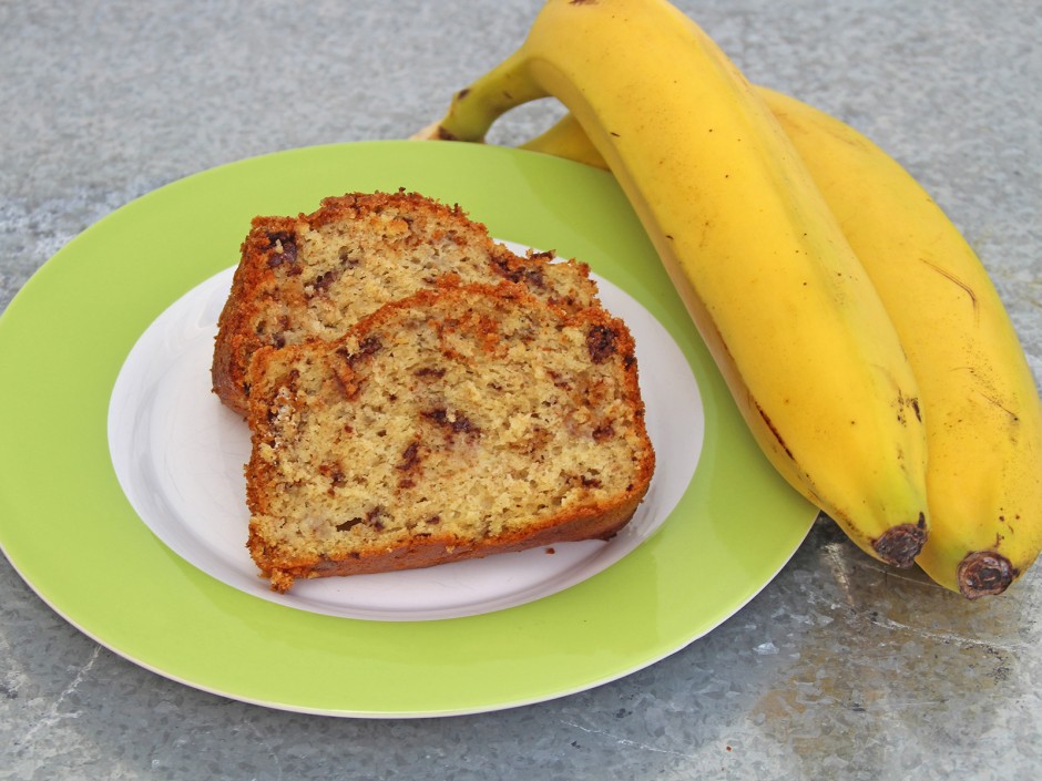 Bananenkuchen mit Dinkelmehl