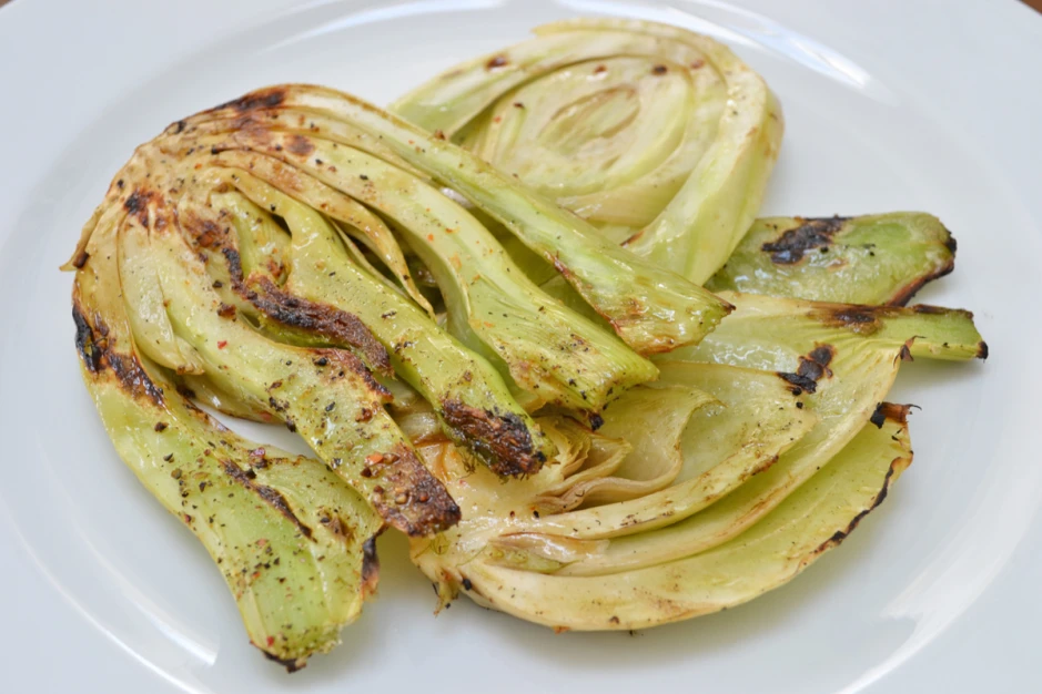 Gegrillter Fenchel