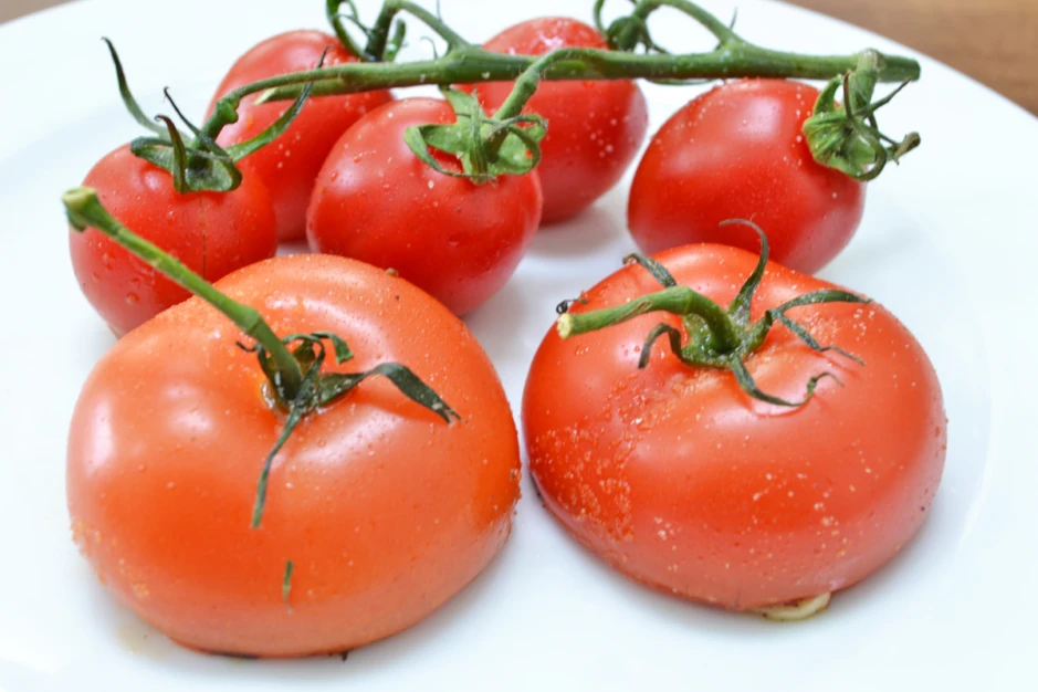 Gegrillte Rispentomaten