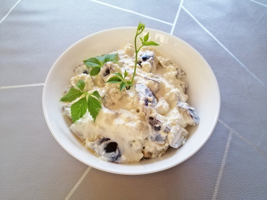 Zwetschken-Topfencreme mit Stevia
