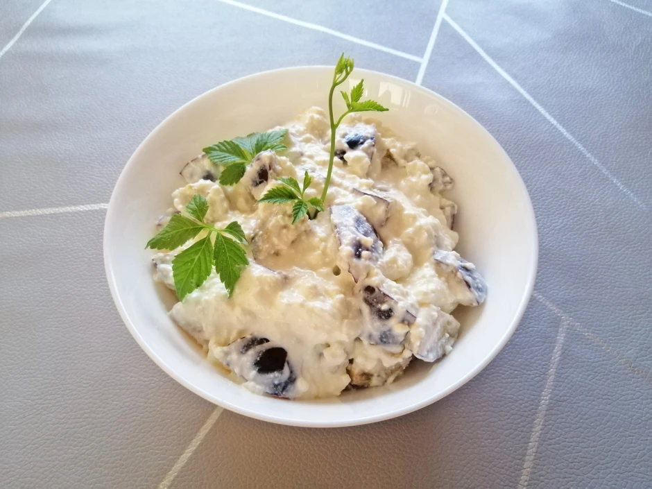 Zwetschken-Topfencreme mit Stevia