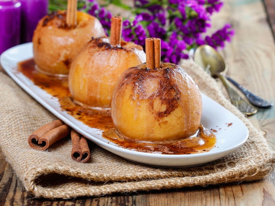 Bratäpfel mit Zimt