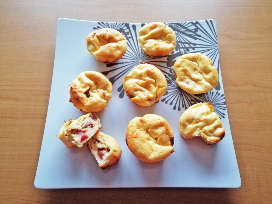 Topfen-Zwetschken-Muffins aus dem Camping-Backofen