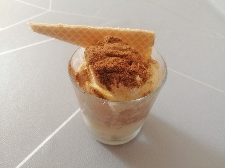 Vanilleeis-Tiramisu